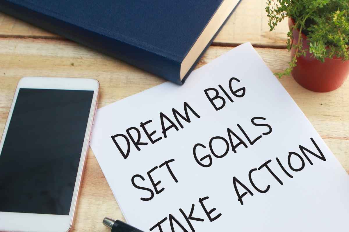 Dream Big - Set Goals - Take action